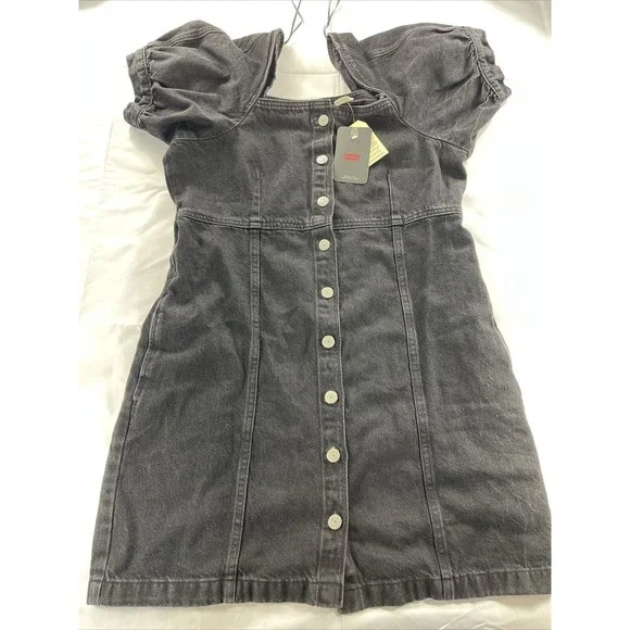 dressing for black tie event Levi Stripe Tshirt Dress